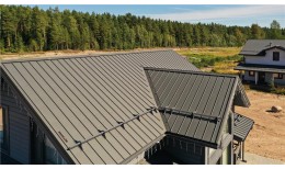 Кликфальц mini Grand Line 0,45 Drap с пленкой на замках RR 32 темно-коричневый