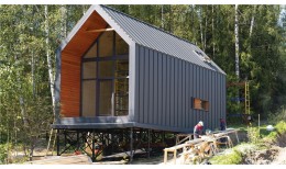 Кликфальц Line Grand Line 0,5 Satin Matt с пленкой на замках RAL 7024 мокрый асфальт