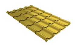 Профиль волновой камея 0,45 PE RAL 1018 цинково-желтый