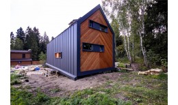 Кликфальц Line Grand Line 0,5 PurLite Matt с пленкой на замках RAL 7024 мокрый асфальт