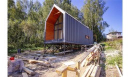 Кликфальц Line Grand Line 0,5 Rooftop Бархат с пленкой на замках RAL 7024 мокрый асфальт