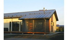 Кликфальц Grand Line 0,5 Satin с пленкой на замках RAL 7024 мокрый асфальт