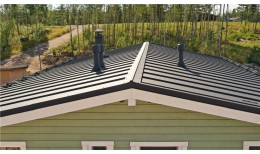 Кликфальц Grand Line 0,5 Rooftop Бархат с пленкой на замках RR 32 темно-коричневый