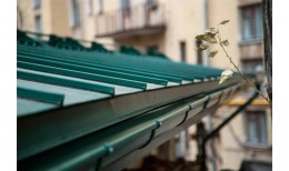 Кликфальц Grand Line 0,45 Drap ST с пленкой на замках RAL 6005 зеленый мох