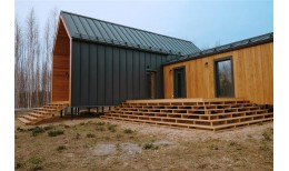 Кликфальц Grand Line 0,5 PurLite Matt с пленкой на замках RAL 7024 мокрый асфальт