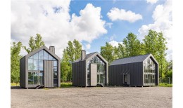 Фальц двойной стоячий Grand Line 0,5 Rooftop Бархат с пленкой на замках RAL 7024 мокрый асфальт