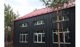 Фальц двойной стоячий Grand Line 0,45 Drap с пленкой на замках RAL 8004 терракота