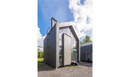 Фальц двойной стоячий Grand Line 0,45 Drap ST с пленкой на замках RAL 7024 мокрый асфальт