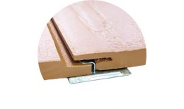 Фиброцементный сайдинг Бетэко Вудстоун Клик 190х3000х10мм RAL 1015