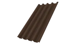 Профнастил Н60R v01 0,5 PE RAL 8017 шоколад