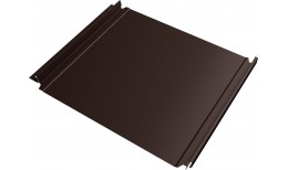 Кликфальц Double Pro Grand Line 0,45 Drap ТХ с пленкой на замках RAL 8017 шоколад