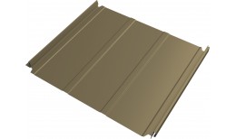 Кликфальц Double Pro Line Grand Line 0,45 ПЭ с пленкой на замках RAL 1014 слоновая кость