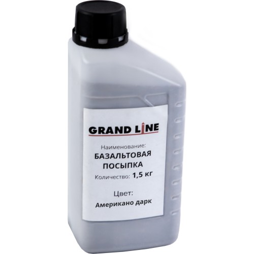 Базальтовая посыпка для ремкомплекта композитной черепицы Grand Line американо дарк