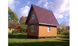 ЭкоБрус 0,345 0,5 Satin Matt TX с пленкой RAL 6005 зеленый мох