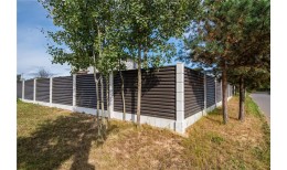 Нащельник (для калиток и ворот) 25х35 жалюзи Milan, Tokyo, Palermo 0,5 GreenCoat Pural BT, matt с пленкой RR 32 темно-коричневый (RAL 8019 серо-коричневый) (L2,5)