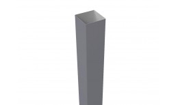 Столб 60х60х2,0х3000 Colority Black металл неоцинкованный с полимерным покрытием RAL 7004