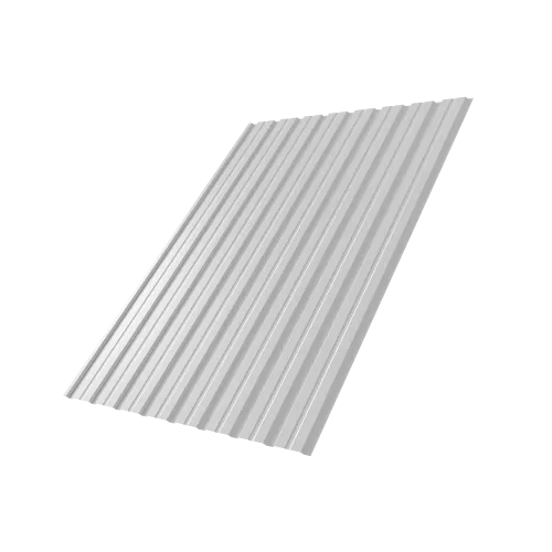 Профнастил С10B 0,5 PE RAL 9003 сигнальный белый