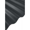 Черепица фиброцементная Профи Тисма 40/150-8-1740х1130х5,8 графитовый серый
