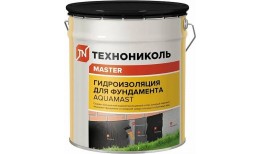 Мастика битумная Технониколь Aquamast для фундамента 18кг