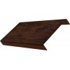 Ламель обратная 150 жалюзи Texas 0,45 Print Elite с пленкой Cherry Wood TwinColor