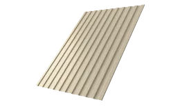 Профнастил С8A v02 Grand Line 0,45 Print Elite с пленкой Milky Wood TwinColor