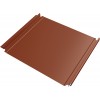 Кликфальц Double Pro Grand Line 0,45 ПЭ с пленкой на замках RAL 8004 терракота
