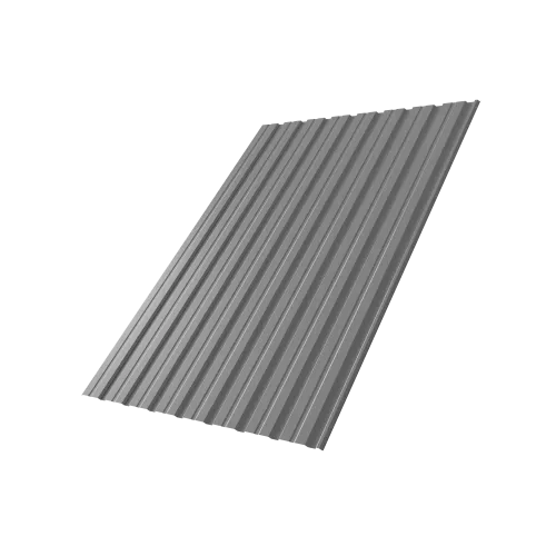 Профнастил С10R 0,45 Drap TX RAL 7047 телегрей 4