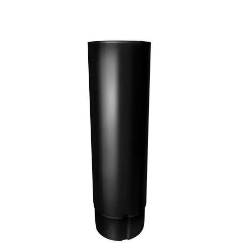 Труба круглая GL PE 90 мм 2 м RAL 9005