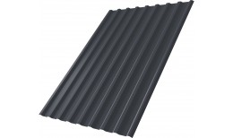 Профнастил С20R Grand Line 0,4 ПЭ с пленкой RAL 7024 мокрый асфальт