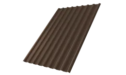 Профнастил С20R 0,7 PE-Double RAL 8017 шоколад
