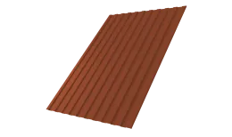 Профнастил С8A v03 0,5 Satin RAL 8004 терракота