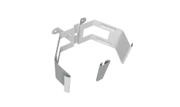 Крепление трубы для гофры на дерево Vortex в2 RAL 7004 сигнальный серый