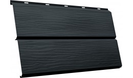 ЭкоБрус 3D 0,345 Grand Line 0,45 Drap с пленкой RAL 7016 антрацитово-серый