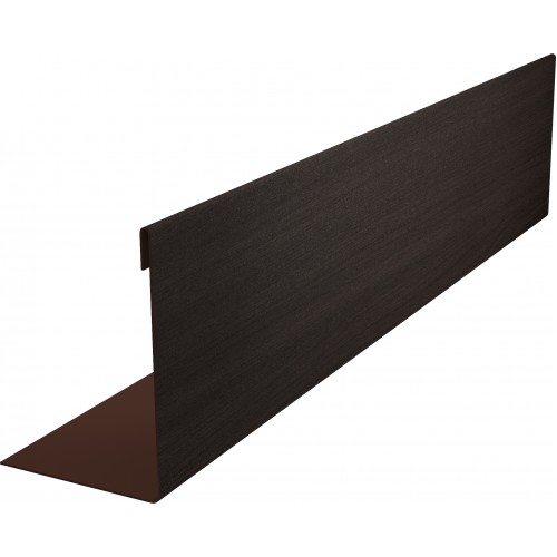 Нащельник 150 Texas 25х35 0,45 Print Elite с пленкой Coffee Wood TwinColor (L1,8)