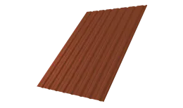 Профнастил С10R 0,45 Drap TX RAL 8004 терракота