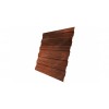 Профнастил C8A 0,45 Print Elite с пленкой Cherry Wood TwinColor