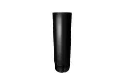 Труба круглая Optima 90мм 3м RAL 9005