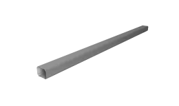 Труба гофрированная Vortex в2 76х102х3000мм RAL 7004 сигнальный серый