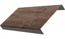 Ламель обратная 150 жалюзи Texas 0,45 Print Premium с пленкой Almond Wood Fresh