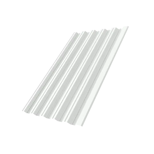 Профнастил НС35R 0,45 Drap TX RAL 9003 сигнальный белый