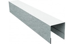 Планка боковая для забора из сайдинга Блок-хаус новый Grand Line 0,7 Zn (3м)