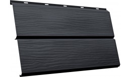 ЭкоБрус 3D 0,345 Grand Line 0,45 Drap TX с пленкой RAL 7024 мокрый асфальт
