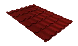 Профиль волновой модерн 0,45 PE RAL 3011 коричнево-красный