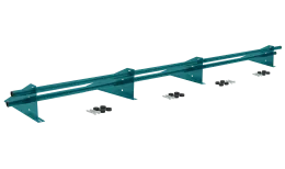 Снегозадержатель трубчатый универсальный Optima плюс RAL 5021 3м