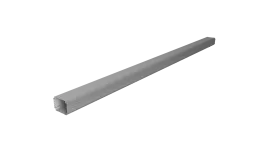 Труба гофрированная Vortex в2 76х102х3000мм RAL 9006 бело-алюминиевый