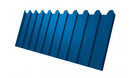 Профнастил С8A v02 фигурный Grand Line 0,45 PE RAL 5005 сигнальный синий