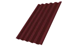 Профнастил НС35R 0,5 PE RAL 3005 красное вино