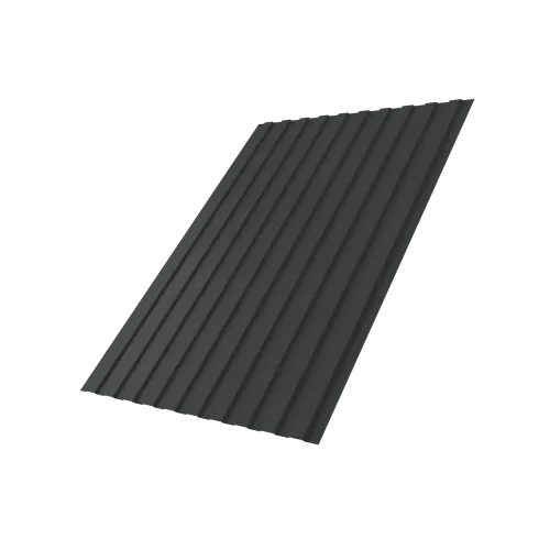 Профнастил С8B v01 Grand Line 0,5 Satin Matt TX RAL 7016 антрацитово-серый