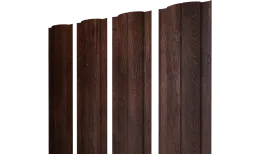 Штакетник Круглый с прямым резом 0,45 Print-Double Premium Cherry Wood Fresh