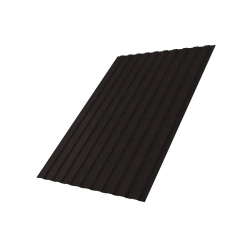 Профнастил С8B v03 0,45 Drap RAL 9005 черный